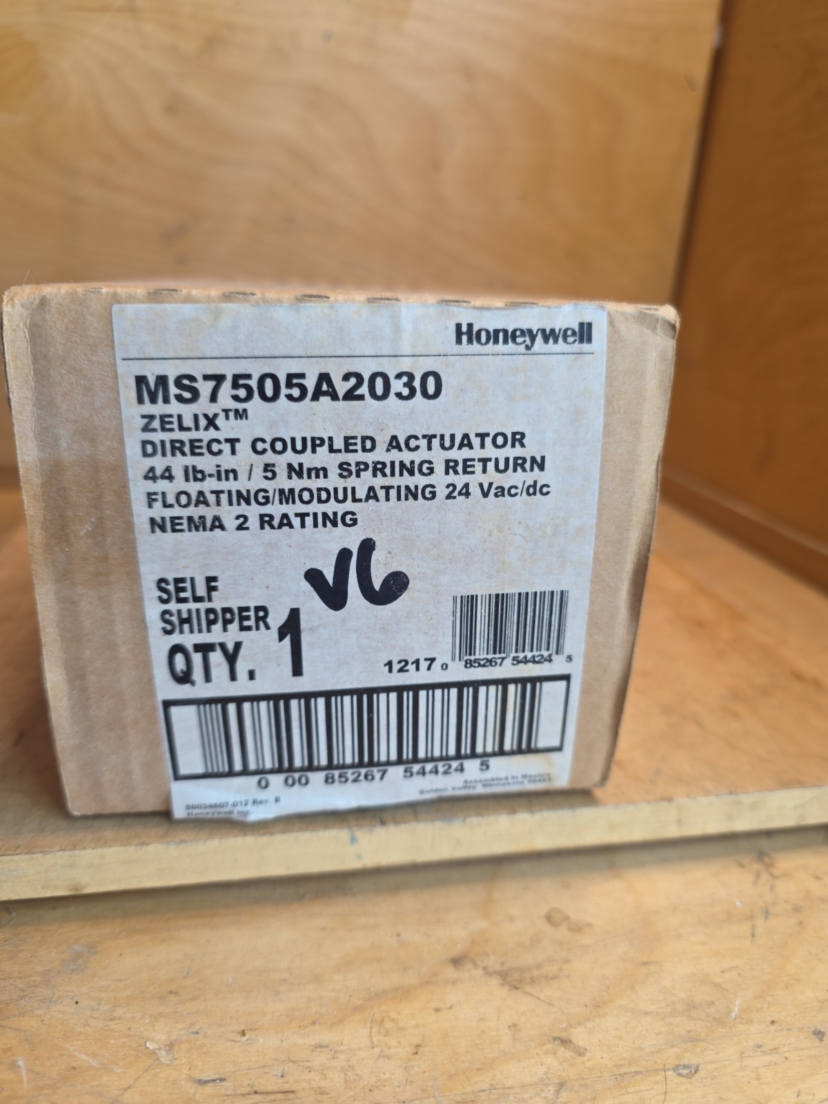 Honeywell MS7505A2030 Zelix Direct Coupled Actuator *WE*SHIP*TODAY*