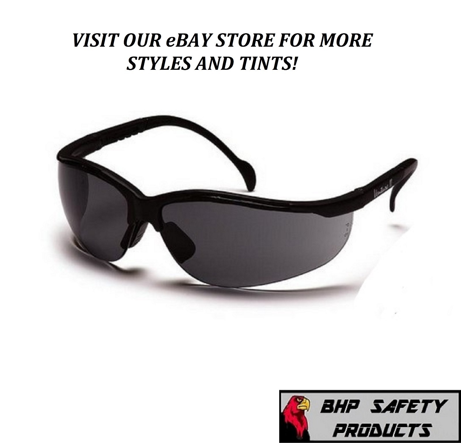 PYRAMEX VENTURE II SAFETY GLASSES 3.0 IR WELDING LENS SB1860SF Z87+ (1 PAIR)