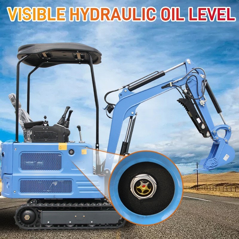 FREE SHIP 1.8Ton Mini Excavator 4000lb Digger KUBOTA Pilot Digger 7Attachment