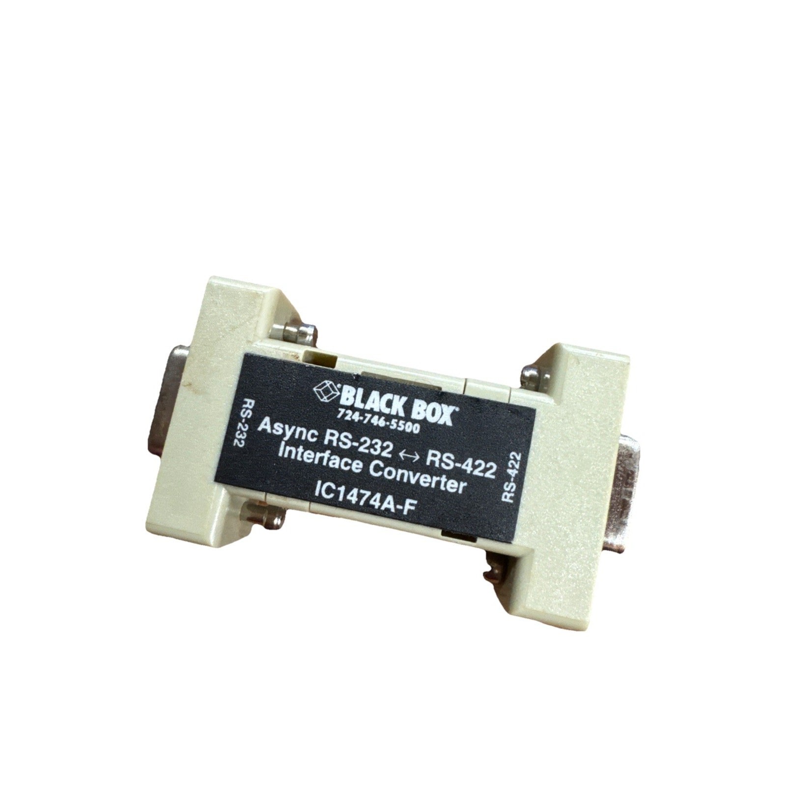 Black Box IC1474A-F Async Interface Converter, RS232 -RS422, DB9F 4-Wire Ma8