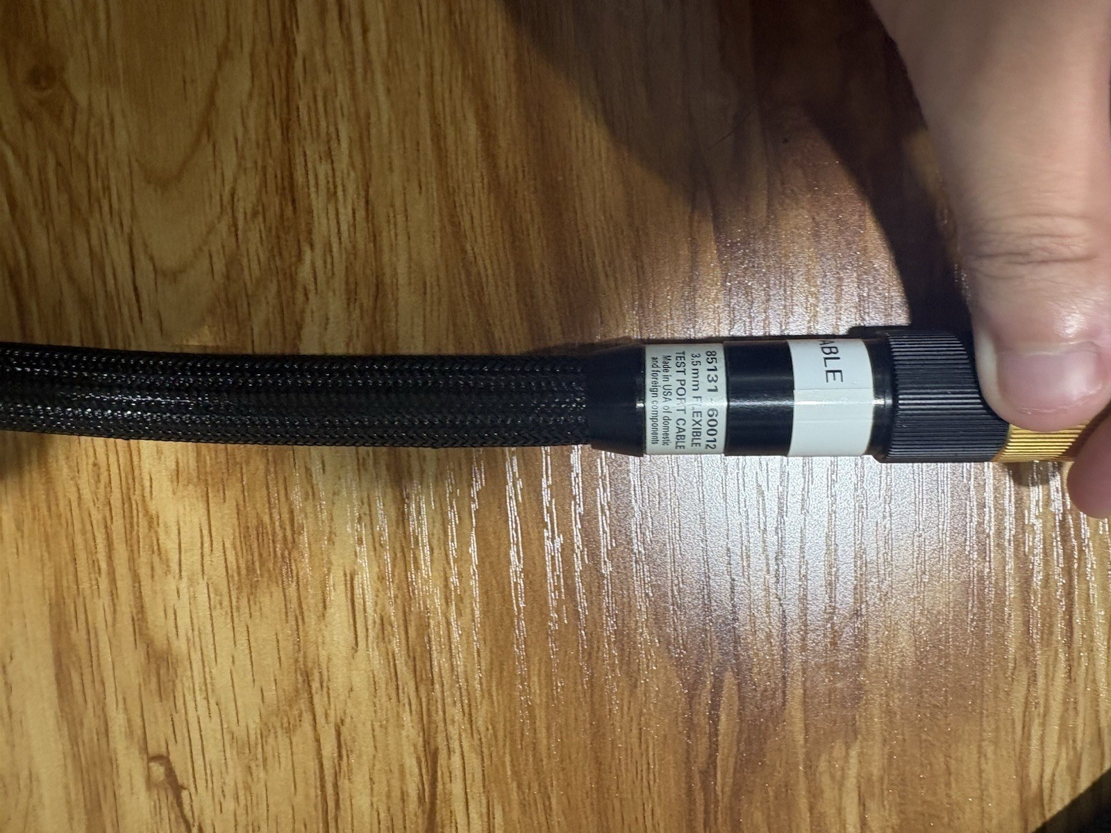 HP Agilent 85131-60013 and 85131-60012 3.5mm Flexible Test Port Cable