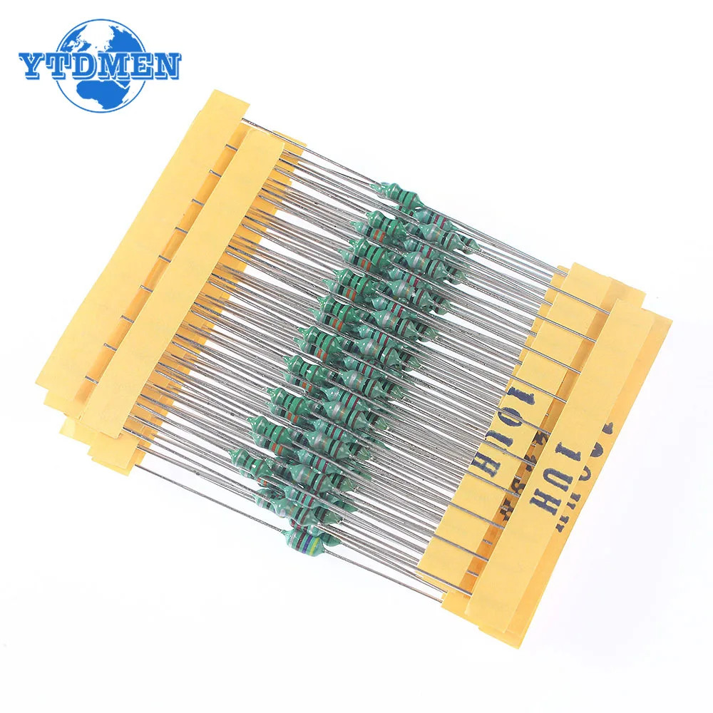 120PCS 1/4W 0307 Color Ring Inductor Kit 12Vals (1uH-1mH) Assortment Set