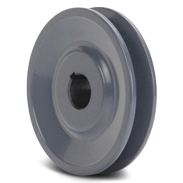 Zoro Select Ak3478 7/8″ Fixed Bore 1 Groove Standard V-Belt Pulley 3.45 In Od