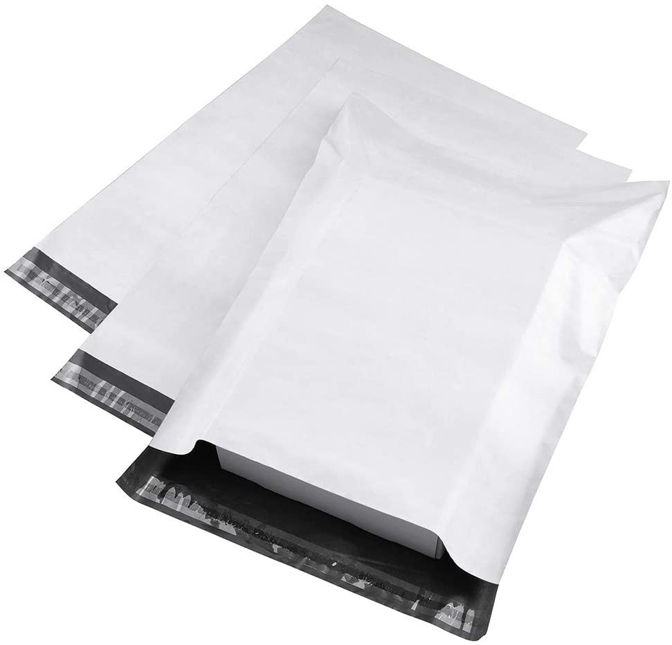 6″ x 9″ Poly Mailers White Envelopes Self Sealing Plastic Mailing Bags Size 6×9