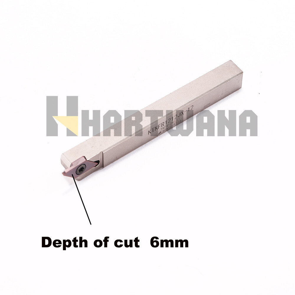 12mm Cut-off Tool Holder Lathe Grooving Tool parting blade TKF12R150 Width1.5mm