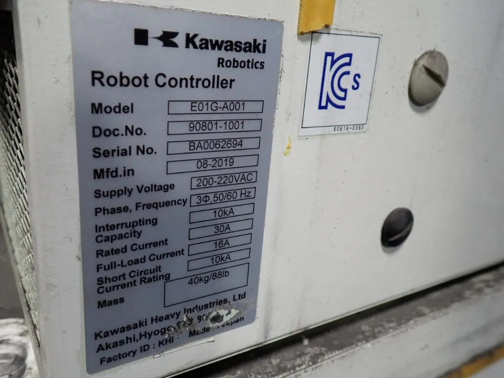 KAWASAKI HEAVY INDUSTRIES BA006LA ROBOT 02261020001