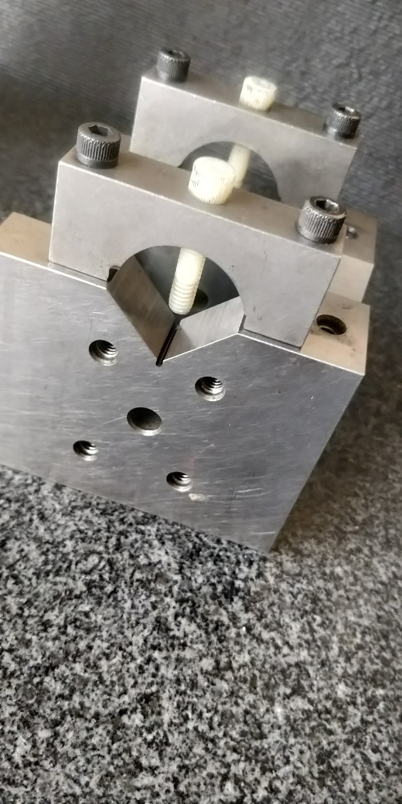 HERMANN SCHMIDT MCV CUBE ~ Master reference 3″ x 3-1/4″ x 3-3/4″ V block