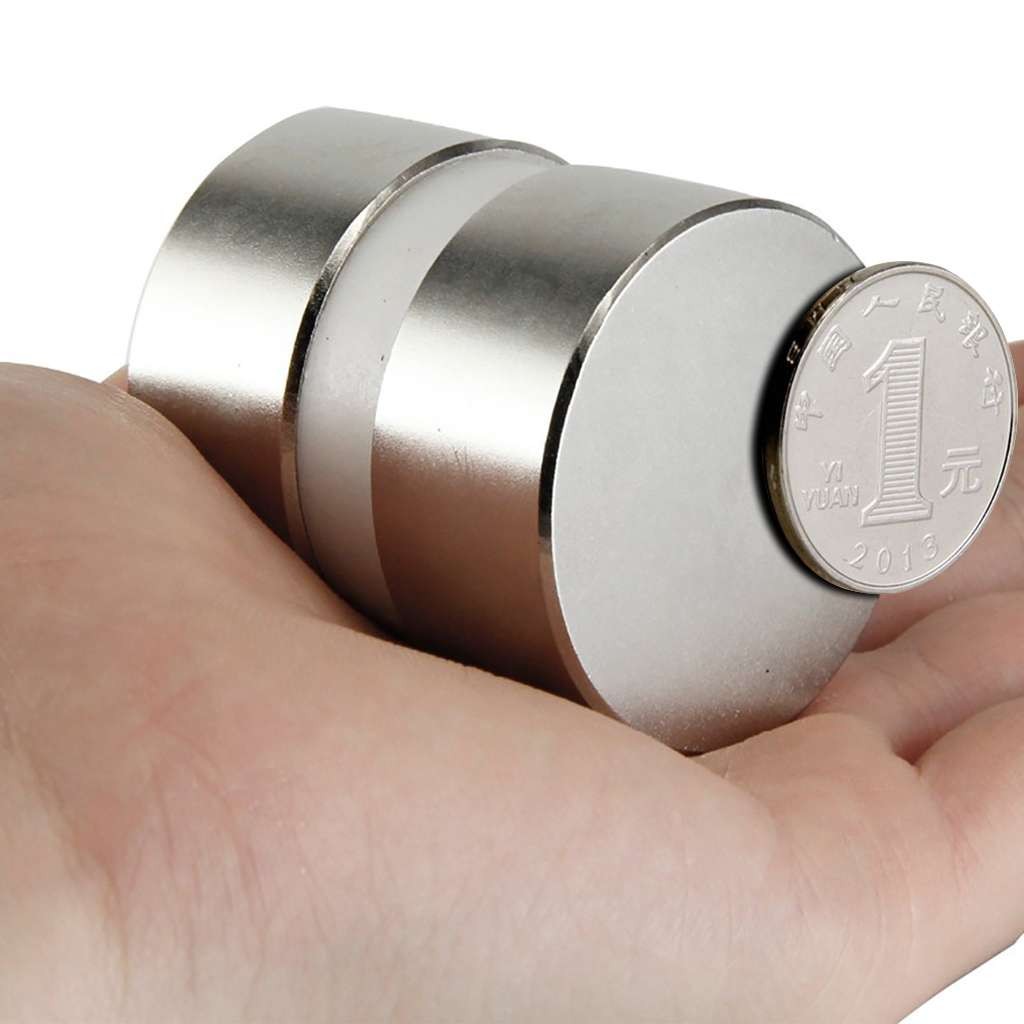 Lot 40*20mm Large Neodymium Rare Earth Magnet Big Round Magnets Super Strong N52
