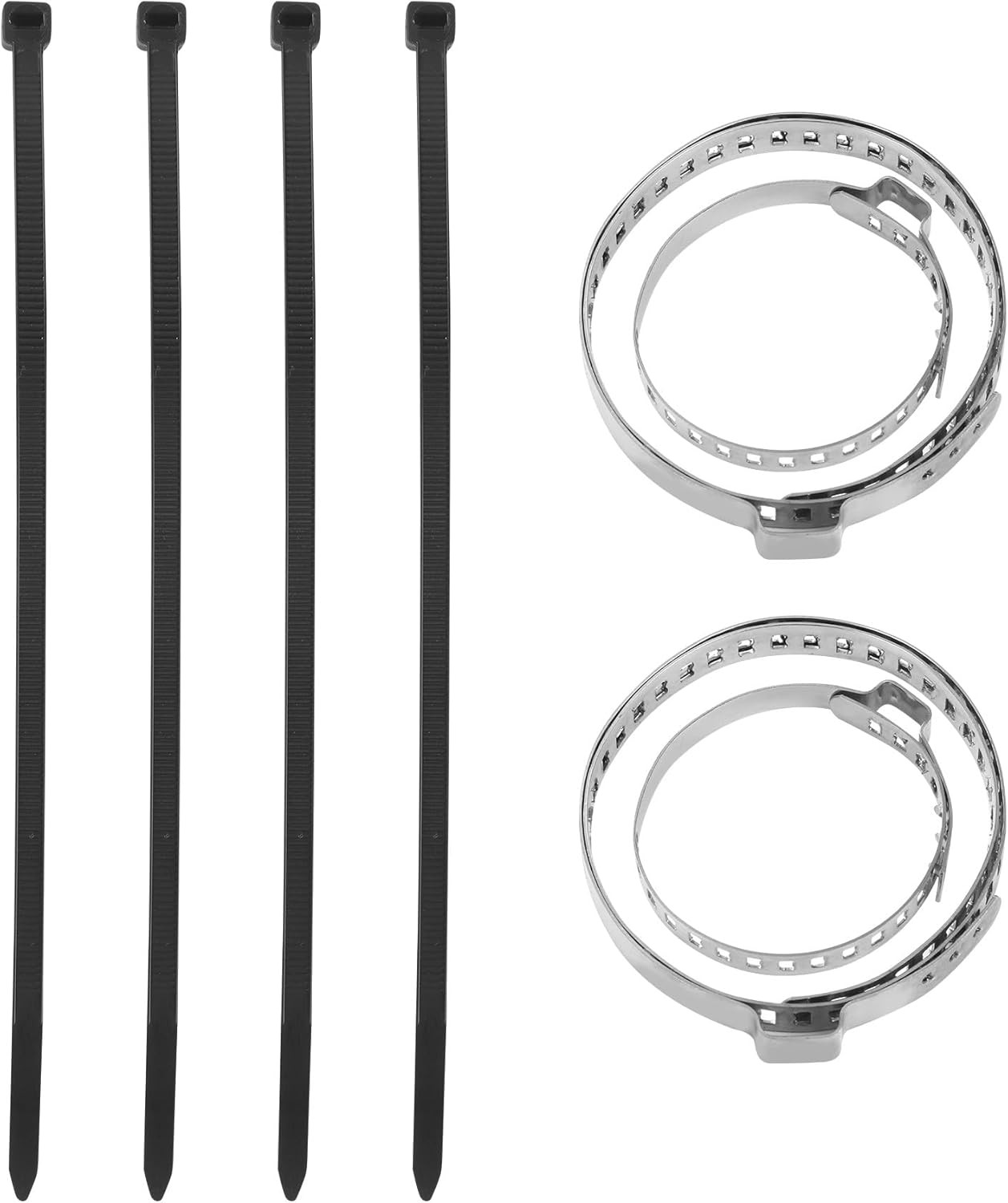Universal Steering Rack and Pinion Tie Rod Boots, Silicone Bellow Boots with 2 P