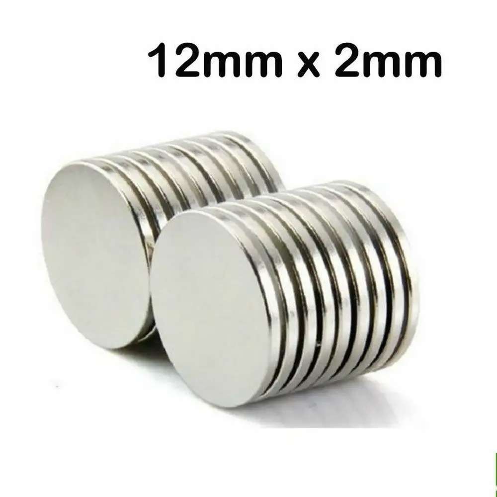LOT5-100 Round Neodymium Magnets N52 Super Strong Rare Earth Small Large Magnets