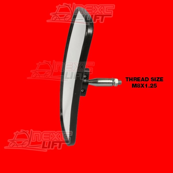 2 UNIVERSAL REARVIEW SIDE MIRROR FORKLIFT MIRRORS GOLFCART PAIR TWO