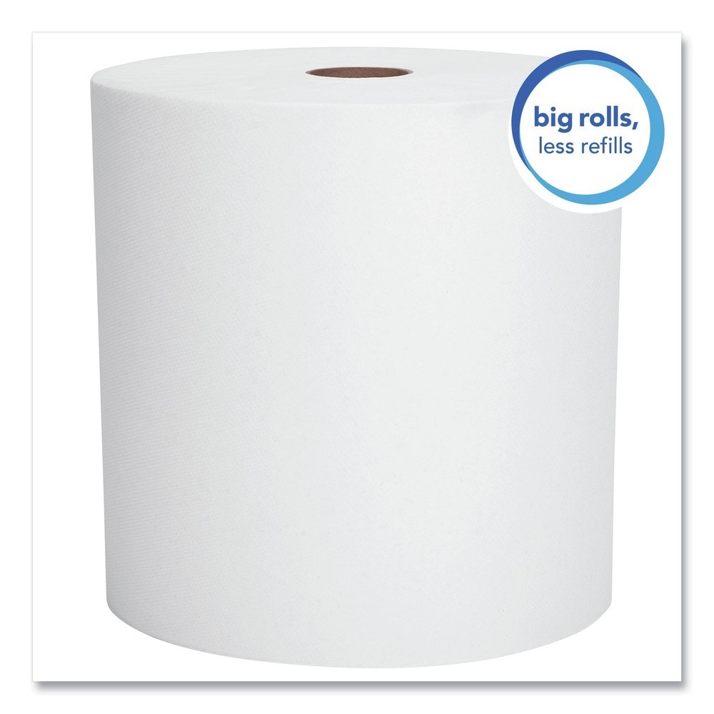 Scott 02000 8 in. x 950 ft. Essential Hard Roll Towels – White (6 Rolls/CT) New