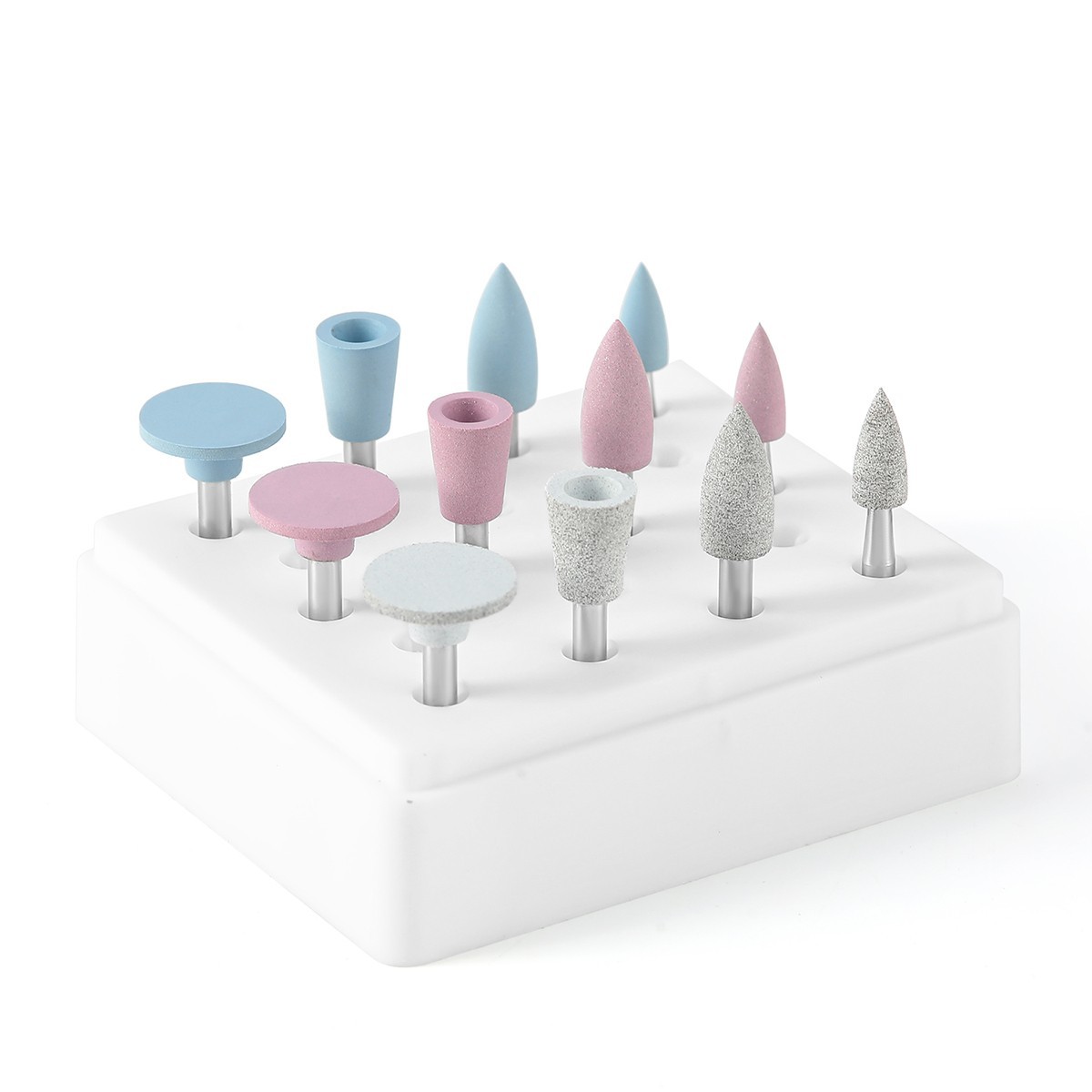 Dental Composite Polishing Burs Kit Silicone Polisher RA 2.35mm for Contra Angle