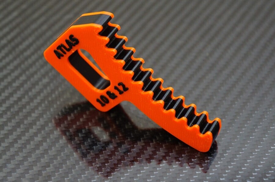 Atlas Craftsman 10″ & 12″ Lathe Spindle Lock Wedge Stop Block 618 Orange & Black