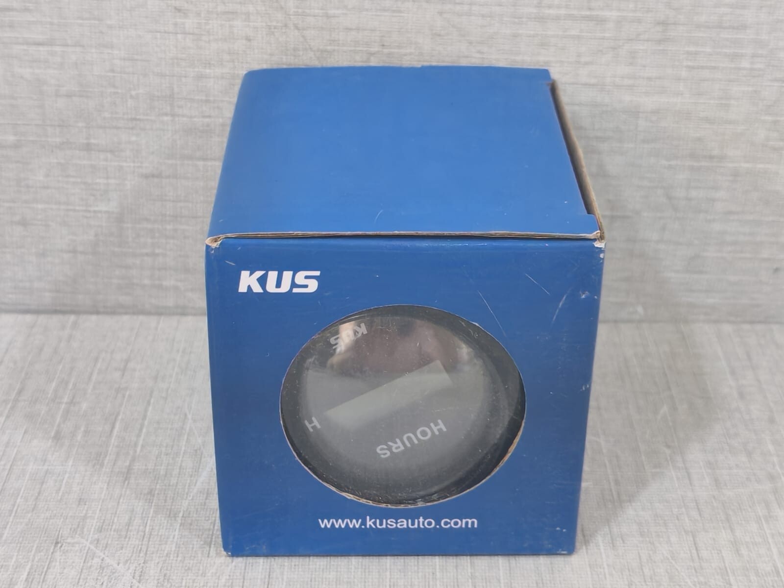 LOT 2 PCS KUS CCUR-BN HOURMETER GAUGE K-Y39001(12V/24V)