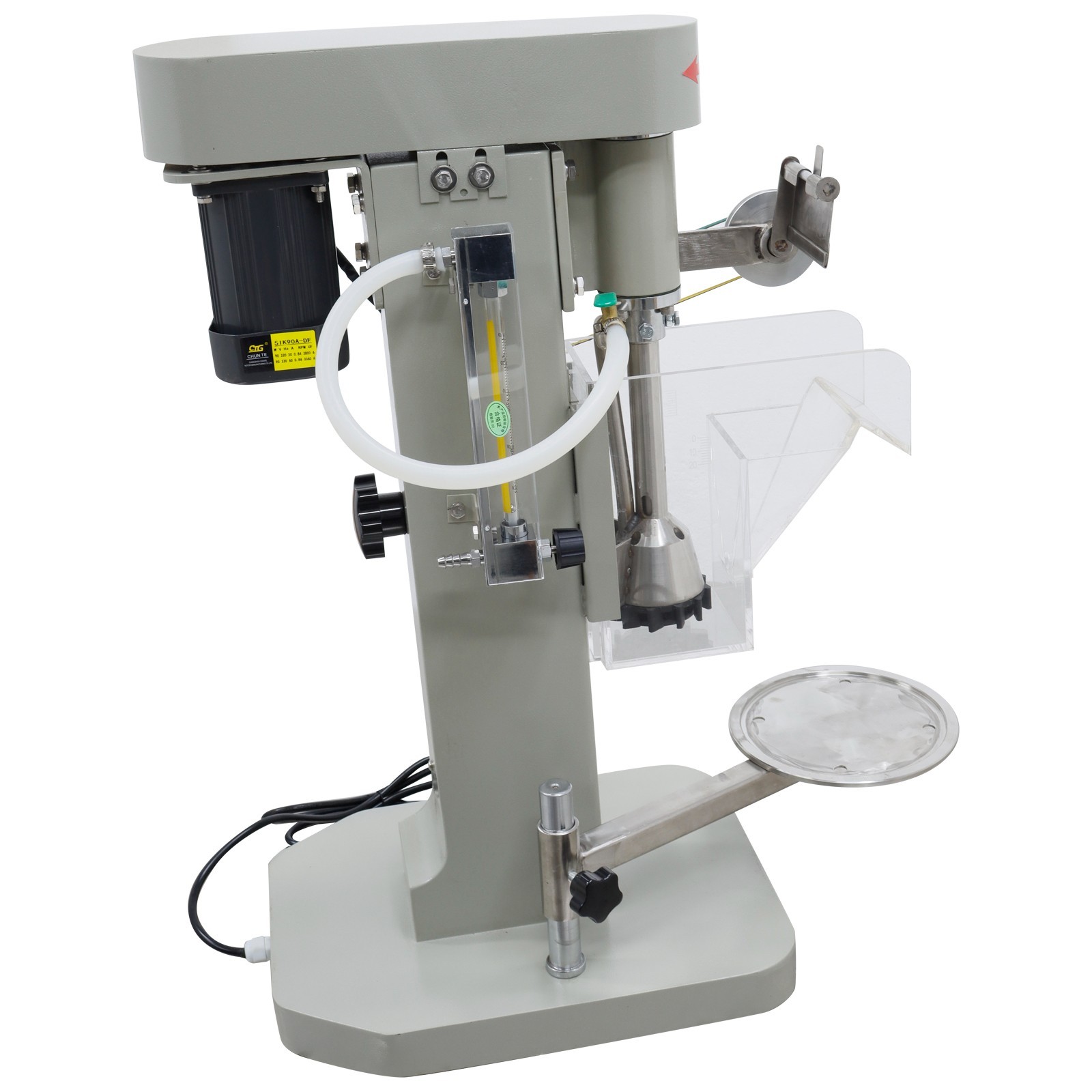 110V 1.5L Single-Cell Laboratory Flotation Machine, Belt-Driven with 60mm Impell