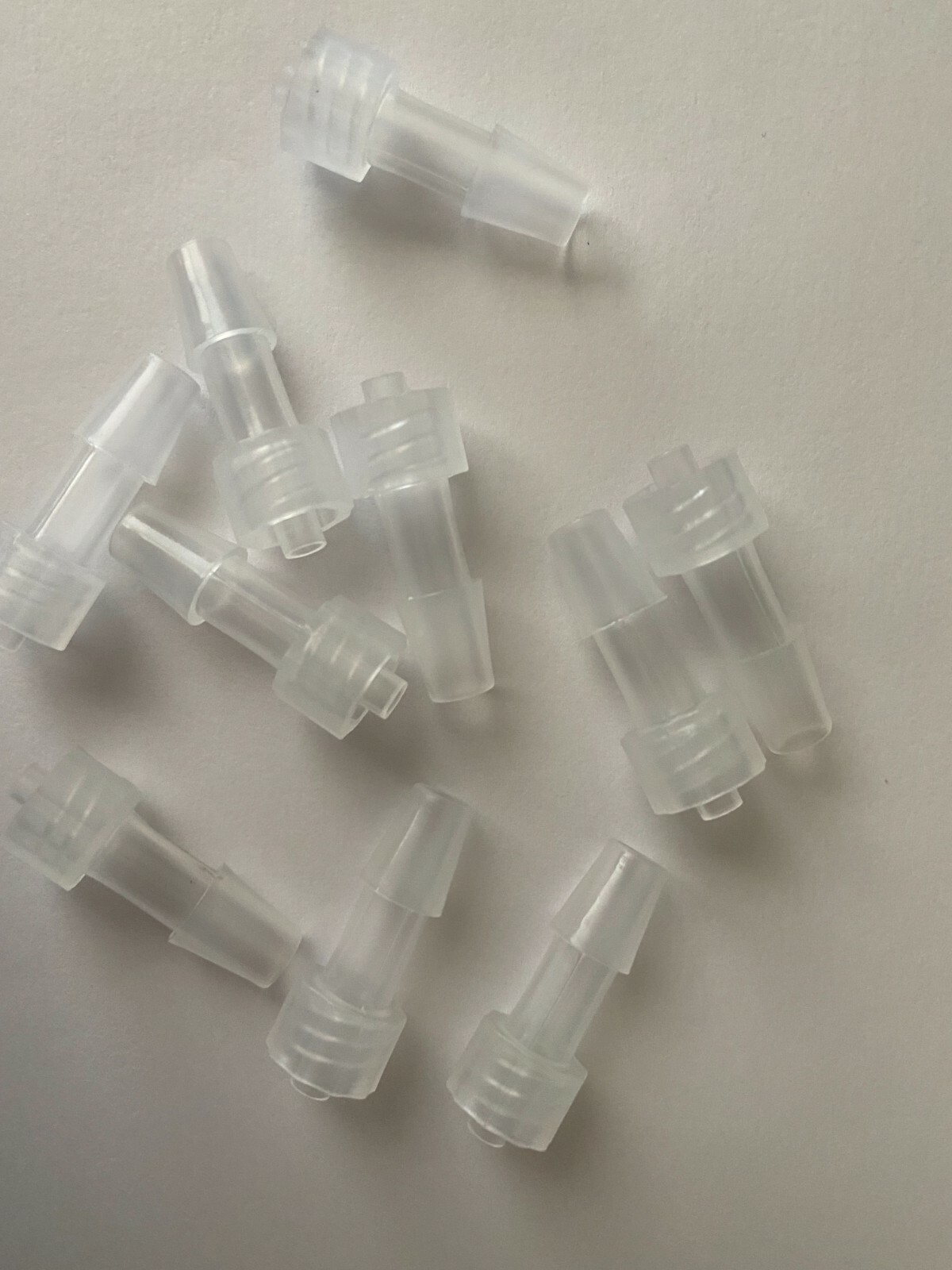 1/4” Tubing Luer Lock Connector: Hose Barb 1/4”/Luer Lock, Male, PP