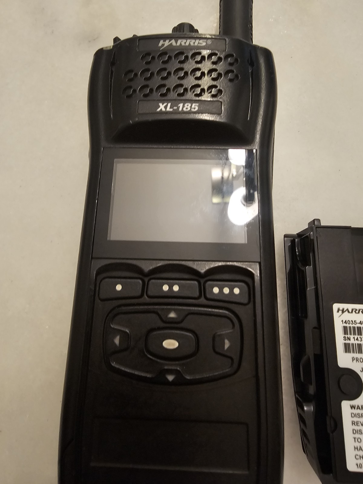 Harris XL-185 P Two Way Radio 700/800 Two Way Radio XS-PPS1M P25 PHASE II – READ