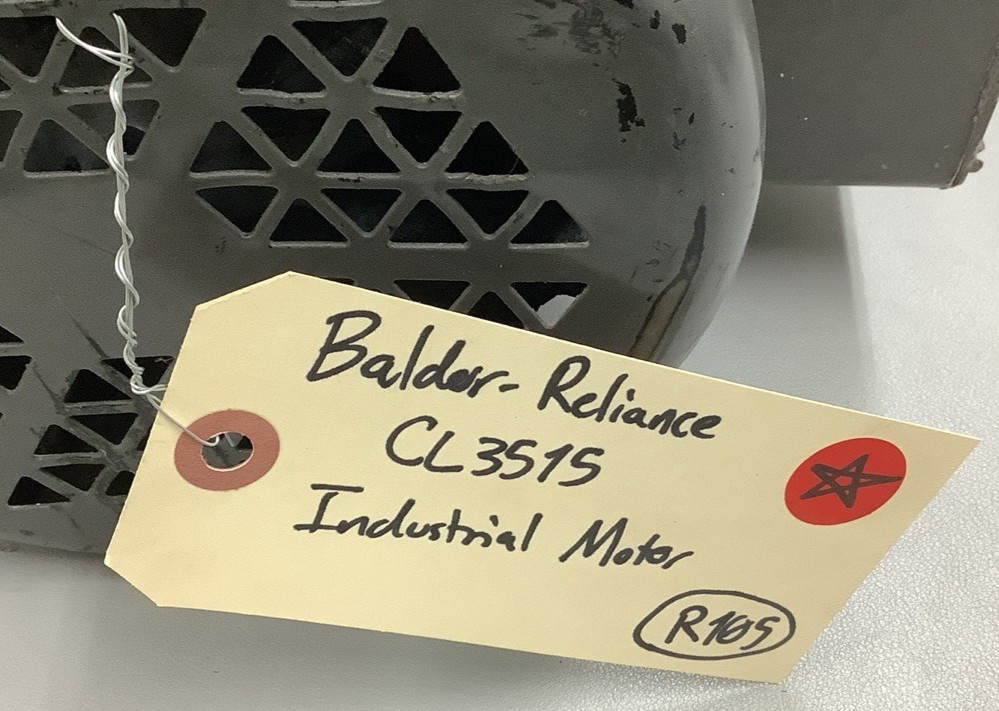 Baldor-Reliance CL3515 Industrial Motor 2HP 115/230VAC 3450RPM(R105)