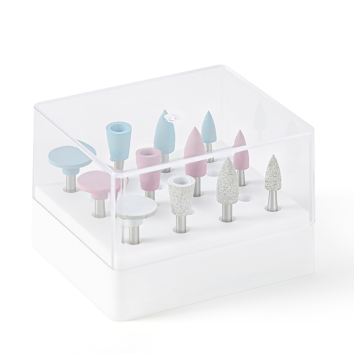 Dental Composite Polishing Burs Kit Silicone Polisher RA 2.35mm for Contra Angle