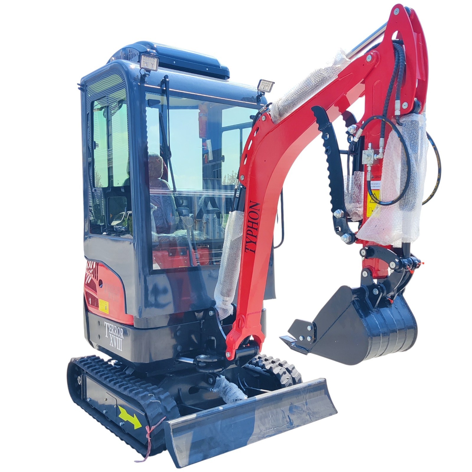 TYPHON Terror XVIII Prestige Mini Excavator 2 Ton AC Cabin DIgger Kubota D902