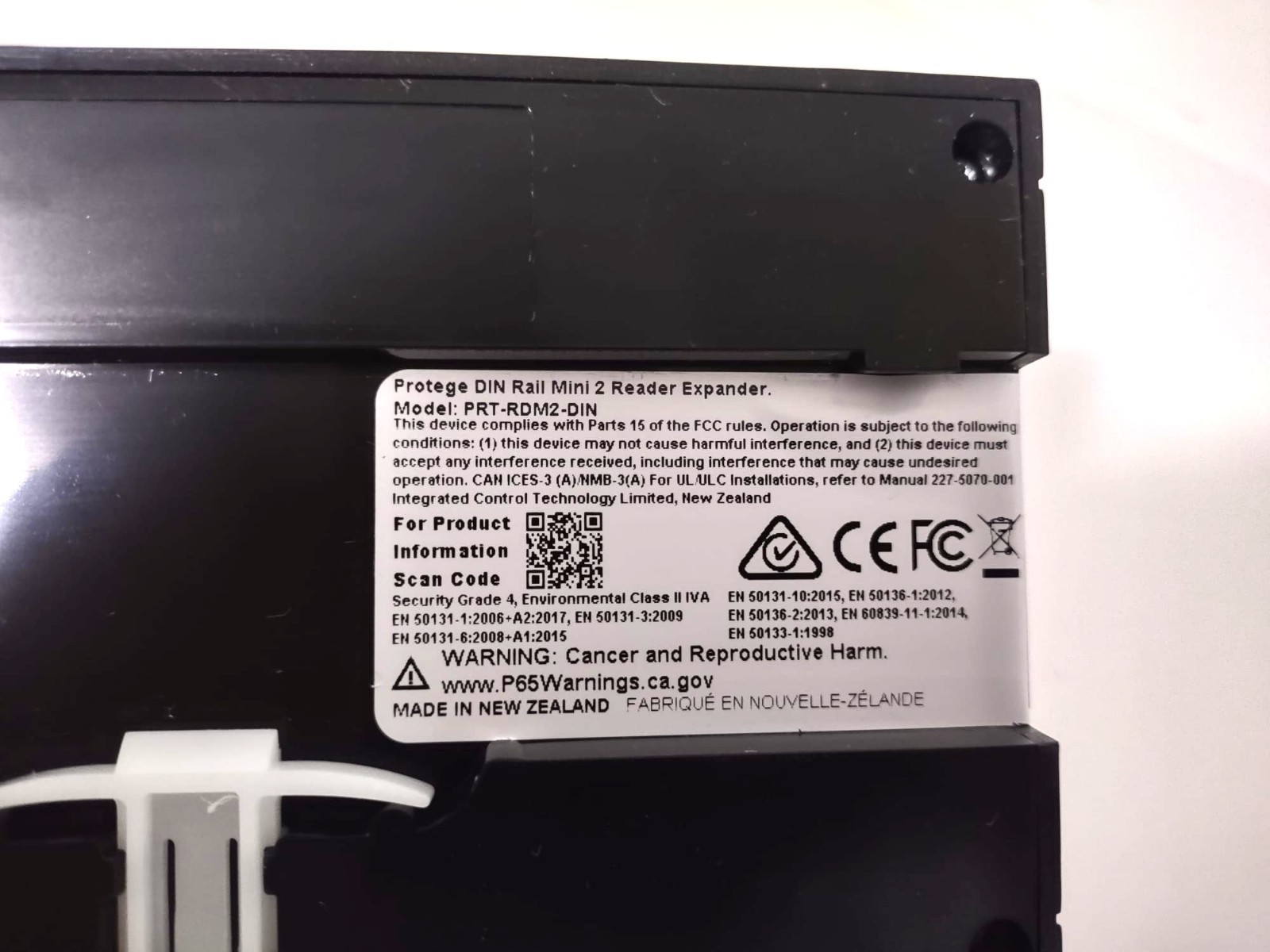 ICT Protege DIN Rail Mini 2 Reader Expander PRT-RDM2-DIN-485