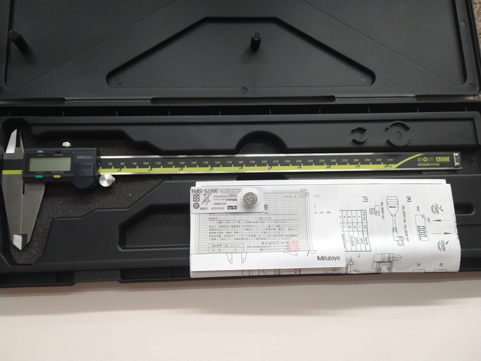 Japan Mitutoyo 500-193-30 300mm/12″ Digital Digimatic Vernier Caliper USA