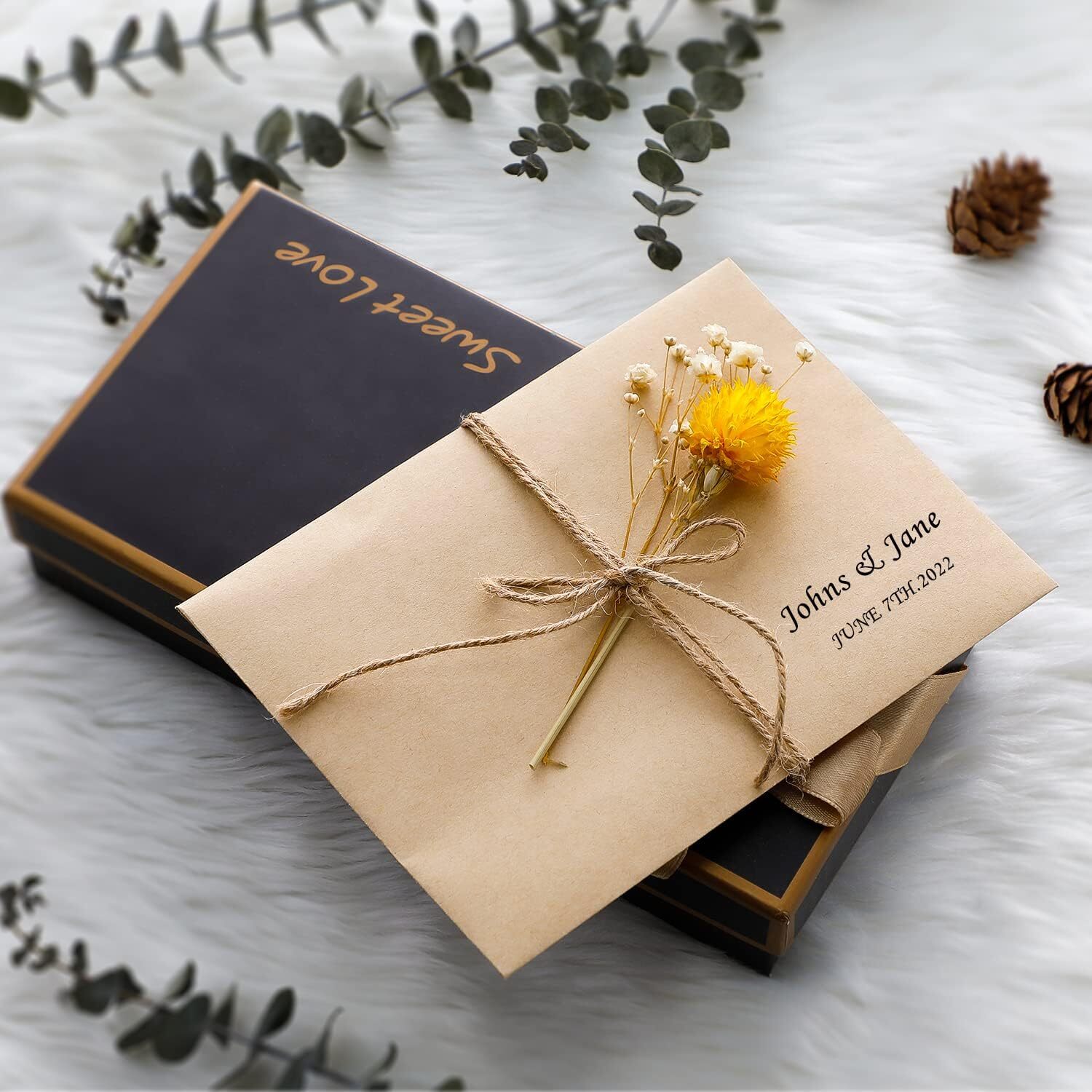 A7 Printable Brown Kraft Envelopes 5×7 250 Pack, Ohuhu A7 5-1/4 x 7-1/4 Inch
