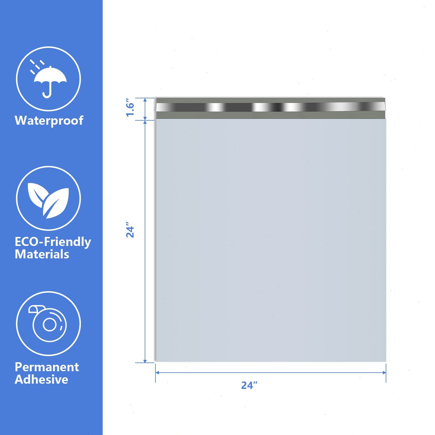 Poly Mailers Shipping Bags – 6×9 7.5×10.5 9×12 10×13 12×15.5 14×17 19×24 24×24