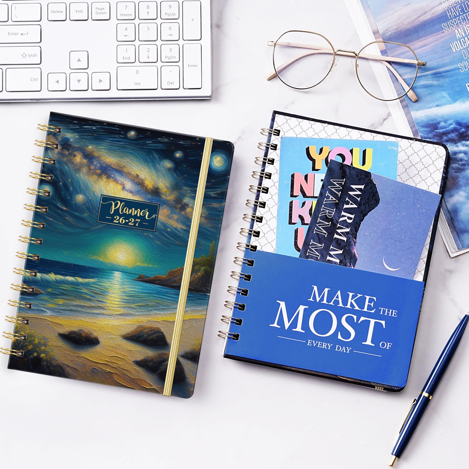 2026-2027 Planner – 8.4″x 6.3″ Planner Weekly and Monthly 2026-2027, from JUL…