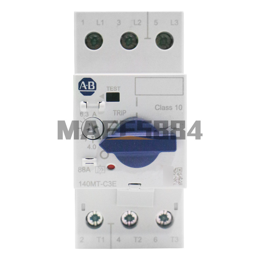Allen Bradley 140MT-C3E-B63 C Frame, 4 – 6.3A,Motor Protection Circuit Breaker