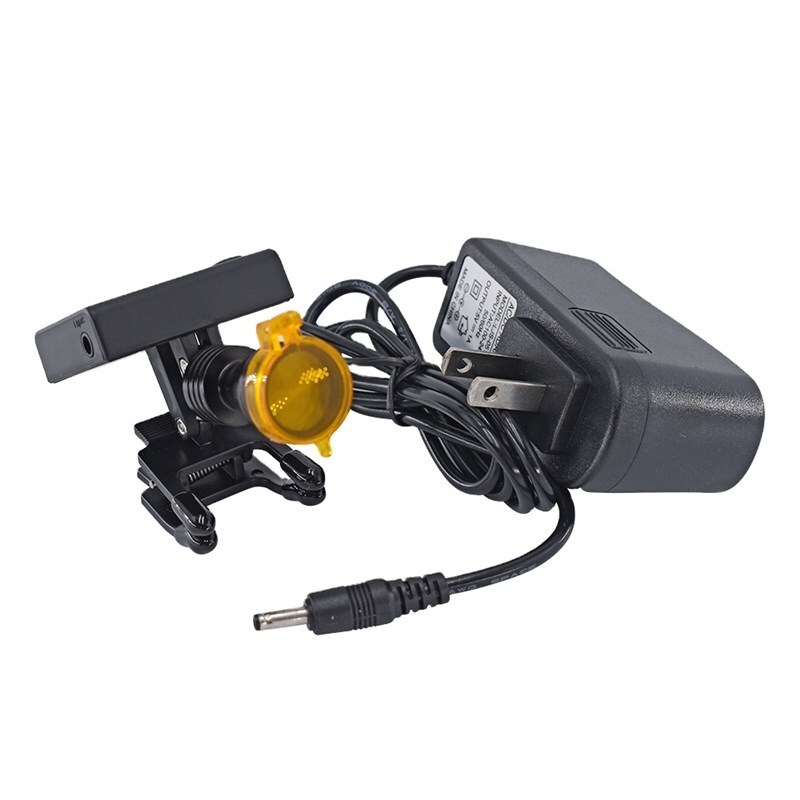 5W Led Dental Medical Wireless Head Light Clip-on Headlight with Optical Filter