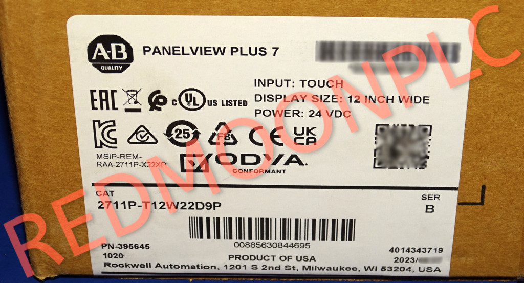 2023/2025 Surplus SEALED 2711P-T12W22D9P /B Allen Bradley *REAL USA SELLER*