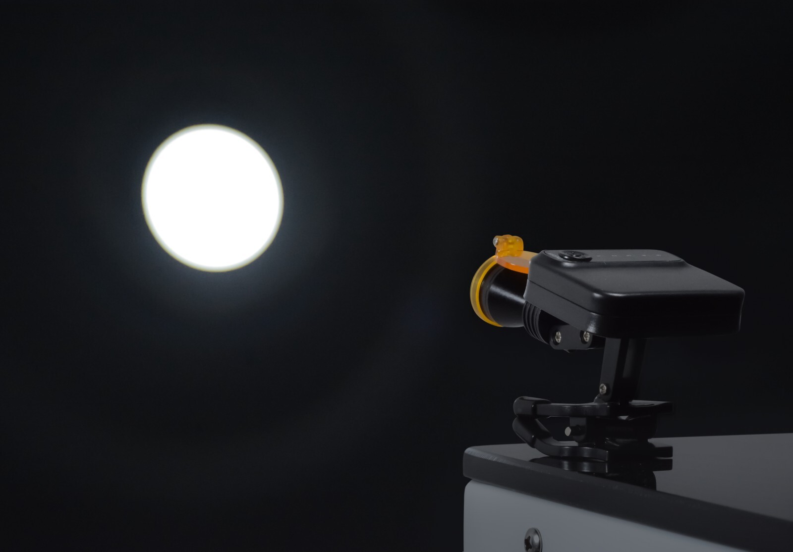 Dental 5W LED Wireless Head Light with 2 Batteries Optical Filter for Glasses US