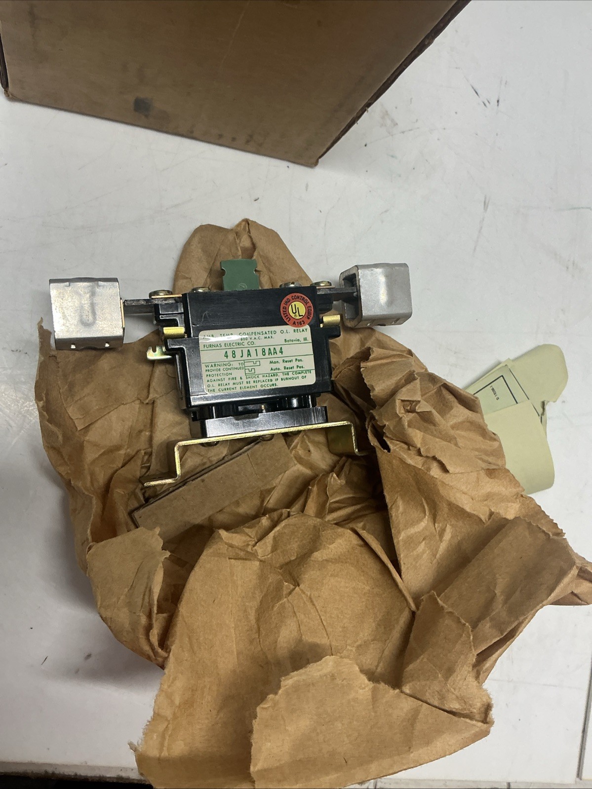 Furnas 48JA18AA4 Thermal Overload Relay. Y-904