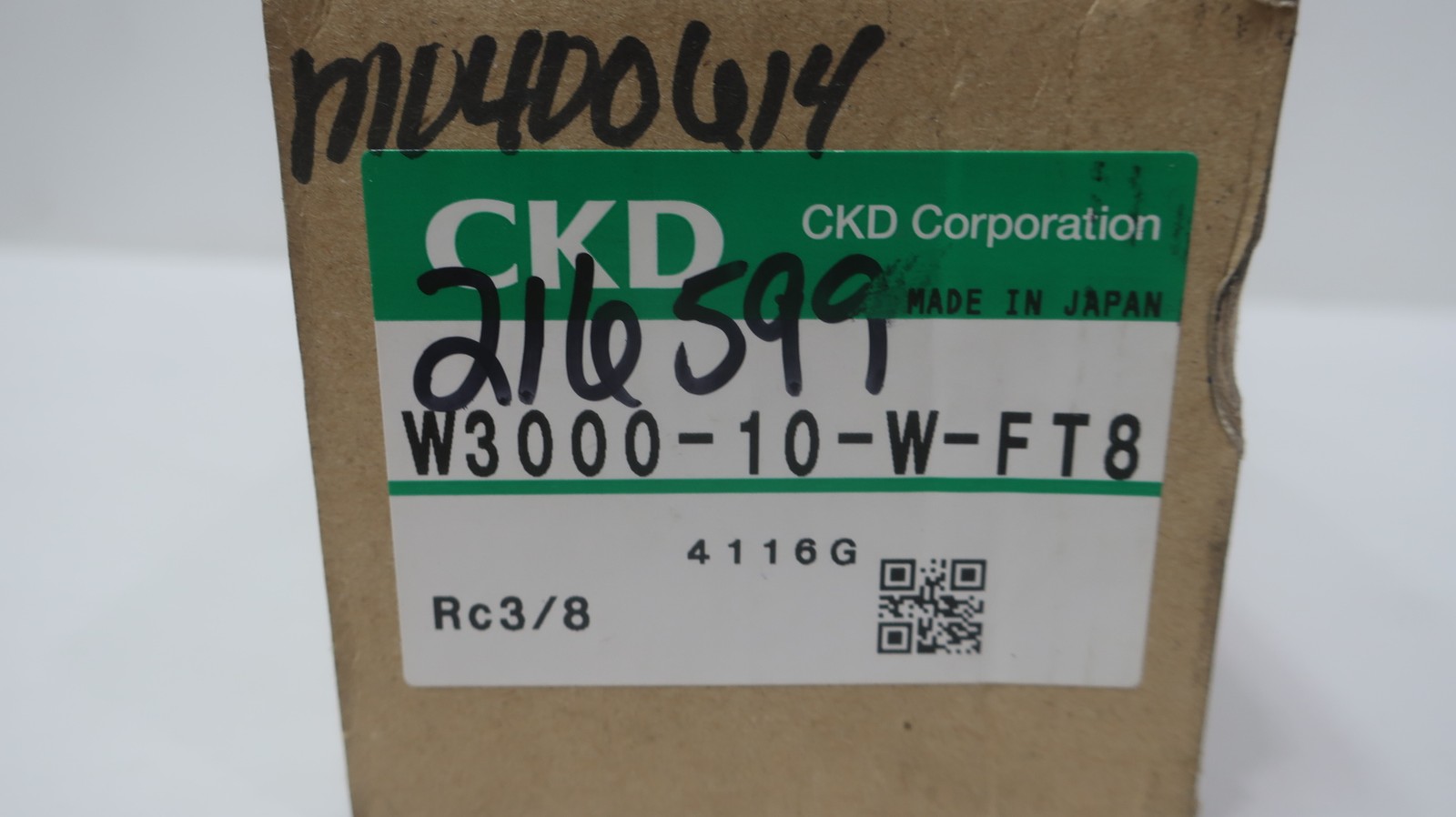 Ckd W3000-10-W-FT8 Pneumatic Filter-regulator 3/8in Npt 1mpa 0.05-0.85mpa