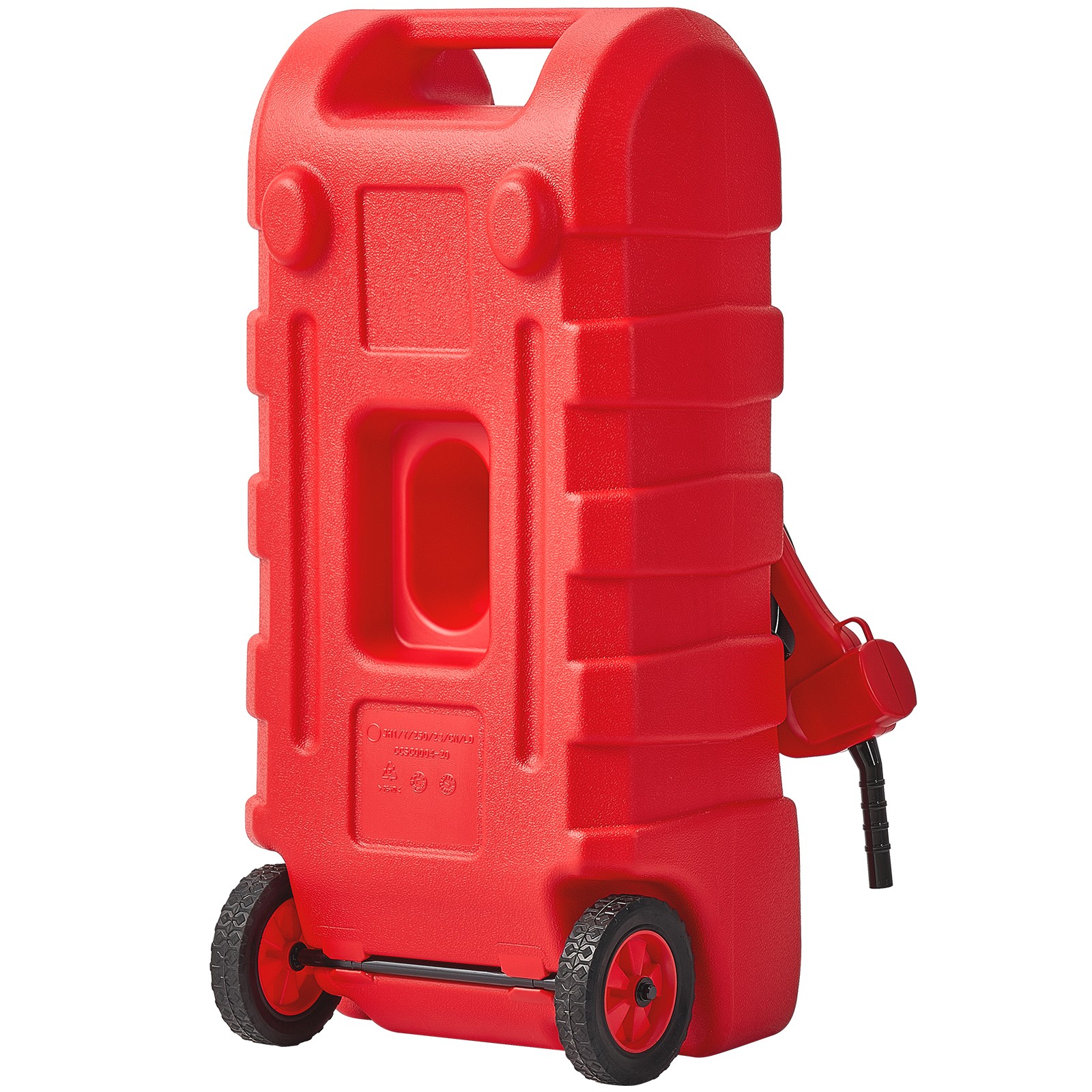 Fuel Caddy 15 Gallon Portable Fuel Tank with Gravity & Hand Pump Modes