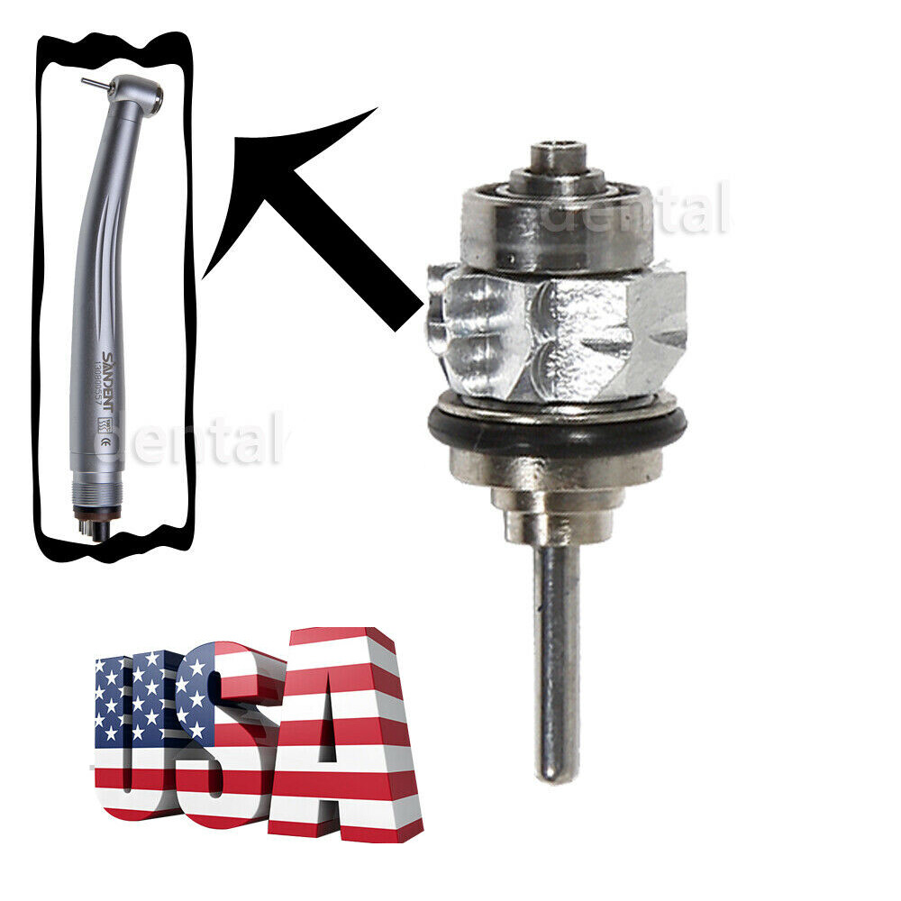 1-10*USA SANDENT NSK Style Dental High Speed Handpiece Turbine 2 Hole Borden