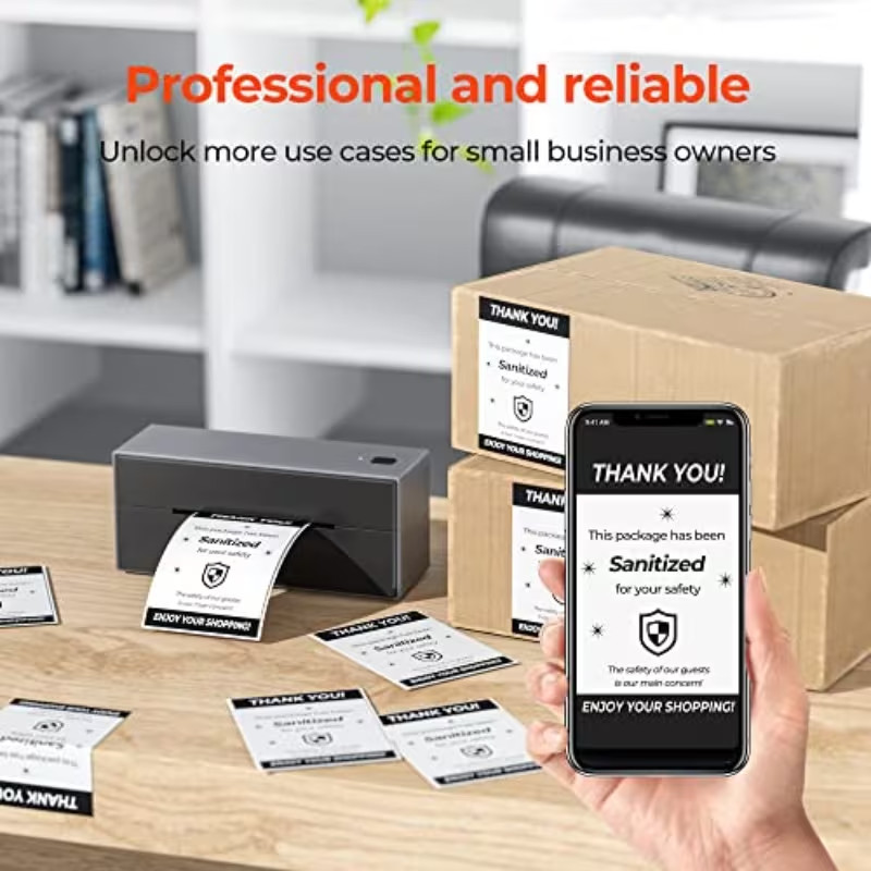 2 Rolls 1000 Labels 4×6 Thermal Labels for Zebra And Most Printers 4″ x 6″ US