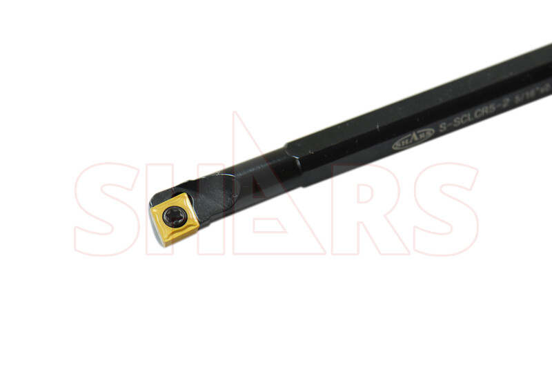 SHARS 1/2 x 7″ SCLCR INDEXABLE BORING BAR HOLDER + CCMT INSERT + CERT !]
