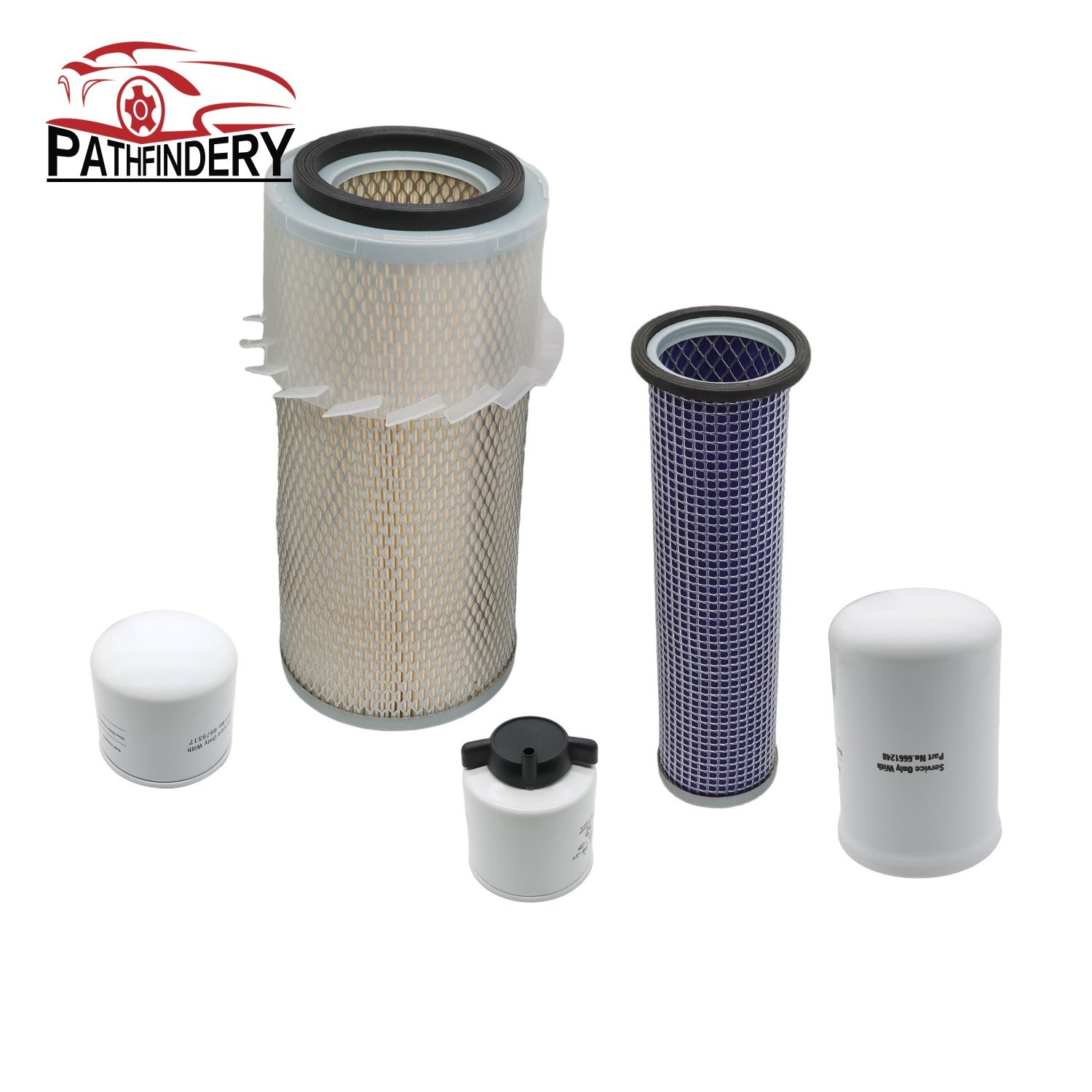 Oil Filter Air Filter Skid Steer Filter Kit Fit For Bobcat 751 751G 753 S185