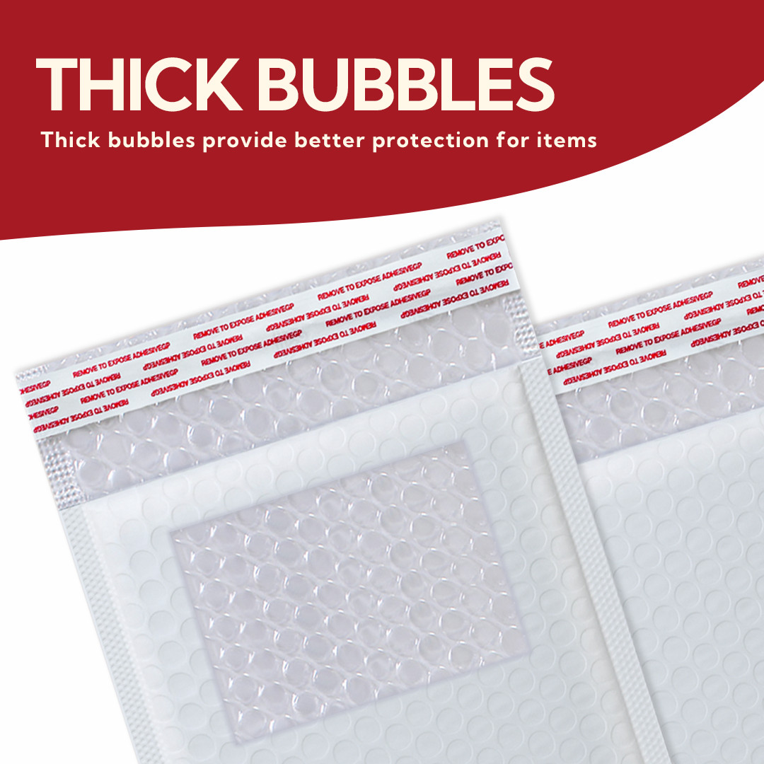 Any Size Poly Bubble Mailers Shipping Padded Bags Mailing Envelope Self Seal