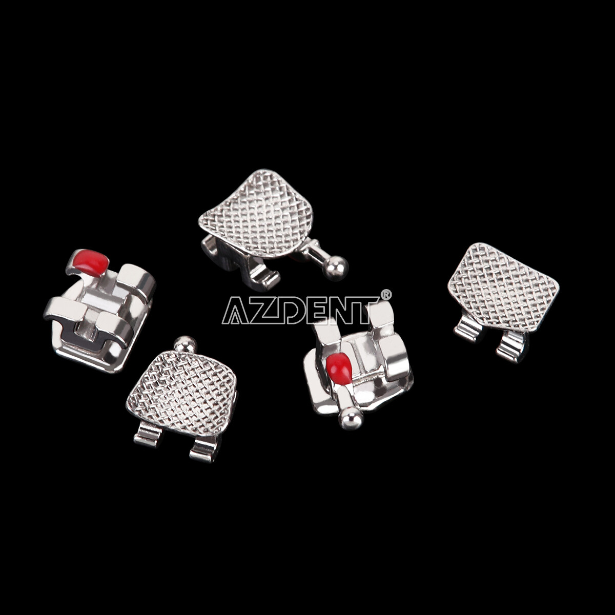 50X Dental Orthodontic Brackets Braces Mini Standard Roth MBT .018 .022 AZDENT