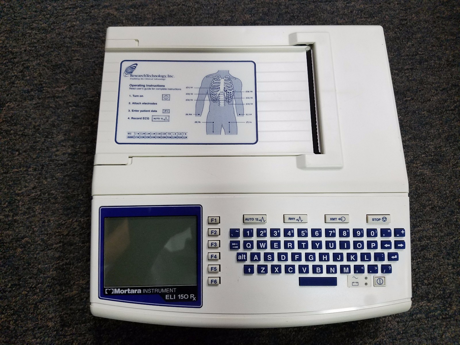 Mortara Eli 150rx Ekg Machine (Demo Machine) 1 Year Warranty