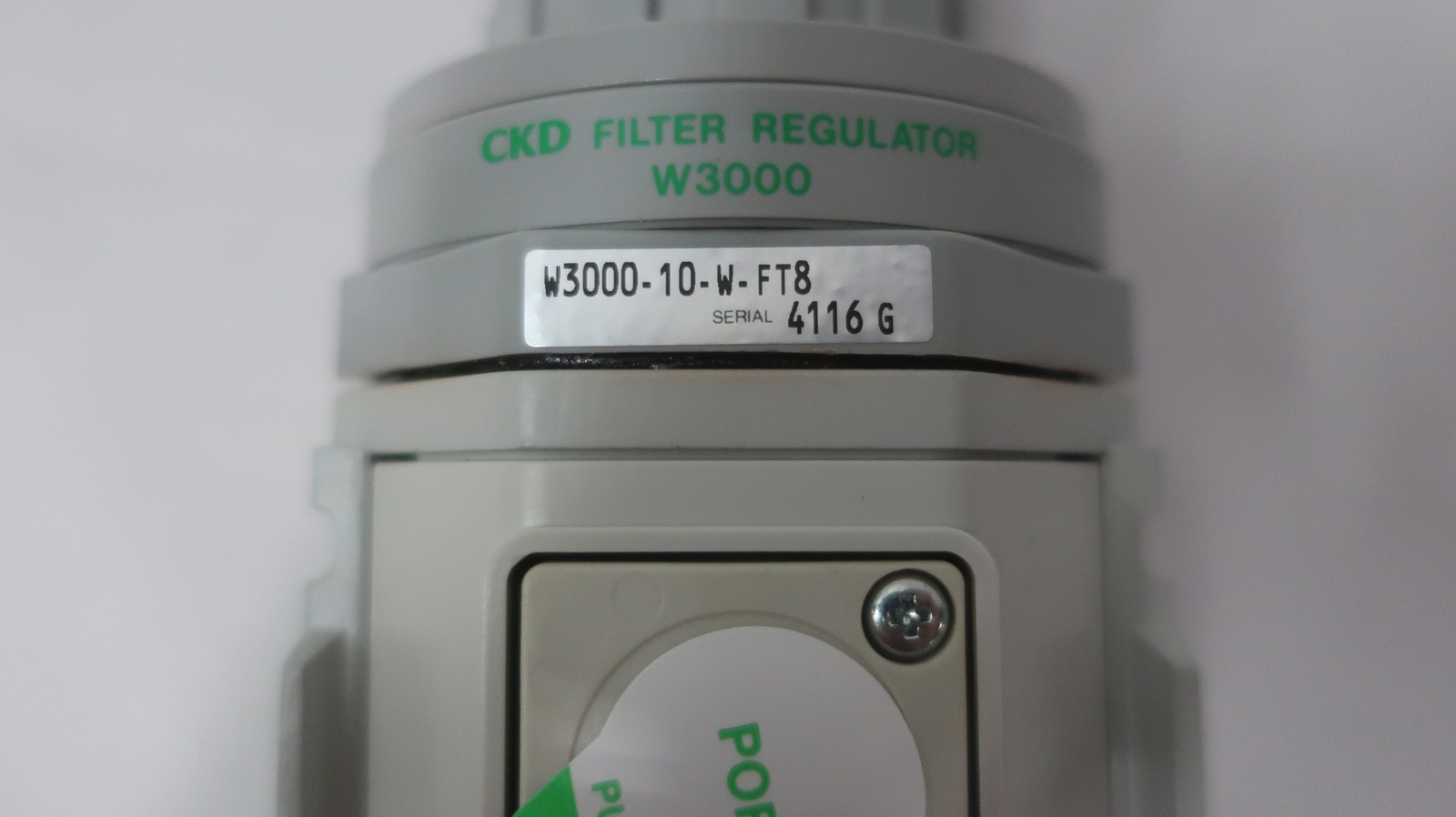 Ckd W3000-10-W-FT8 Pneumatic Filter-regulator 3/8in Npt 1mpa 0.05-0.85mpa