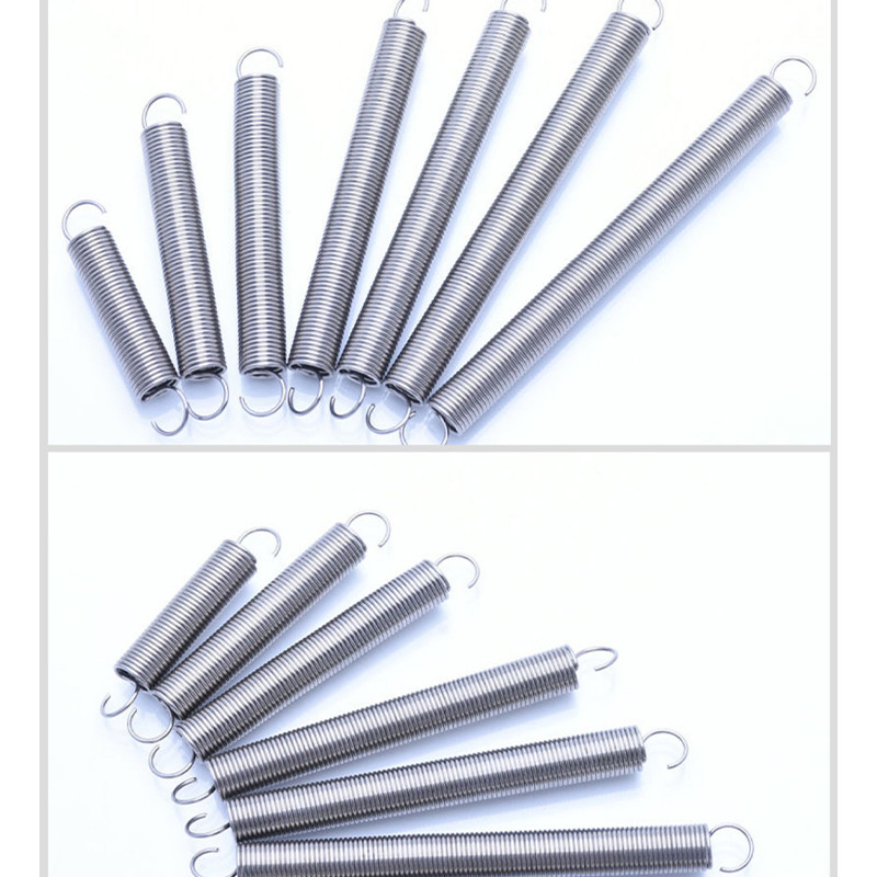 Φ0.5mm Extension Tension Spring With Hook 304 Stainless Steel Wire Dia:0.5mm