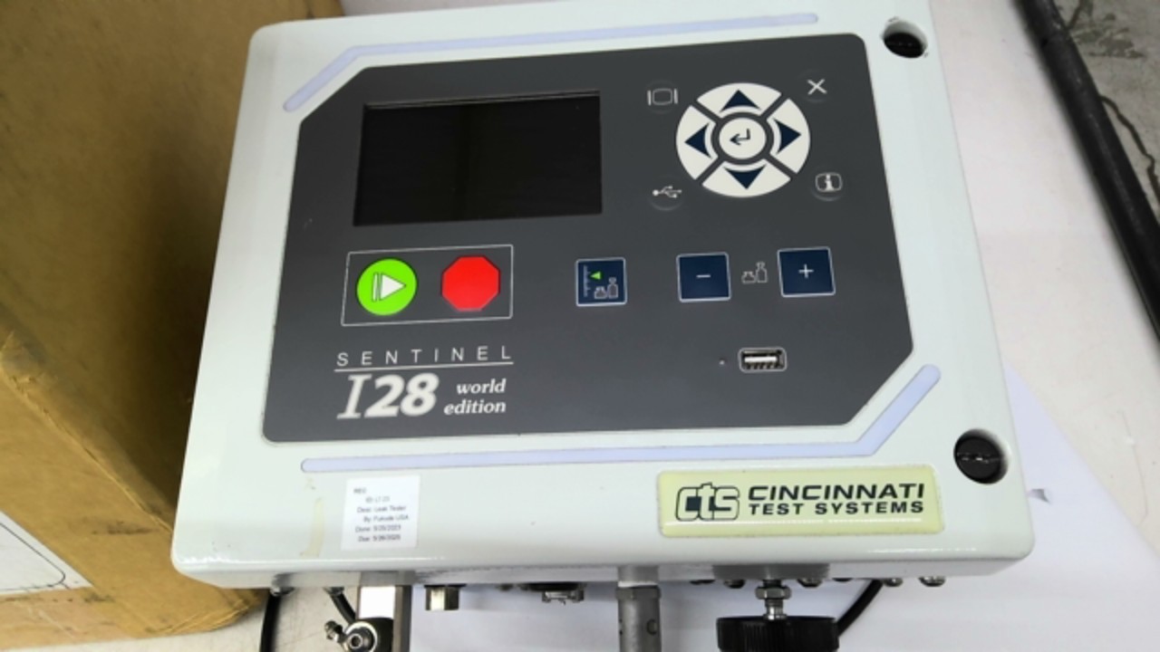 CTS Sentinel I28 I28-040590L Precision Leak Test Instrument 100-240V 50/60HZ