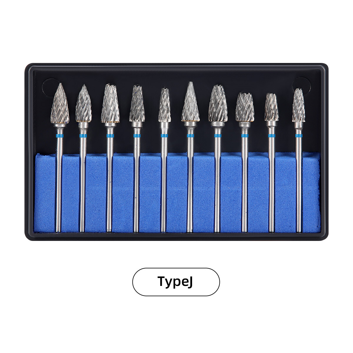 Dental Lab Polishing Bur Drills Tungsten Steel Carbide Burs Burrs 2.35MM