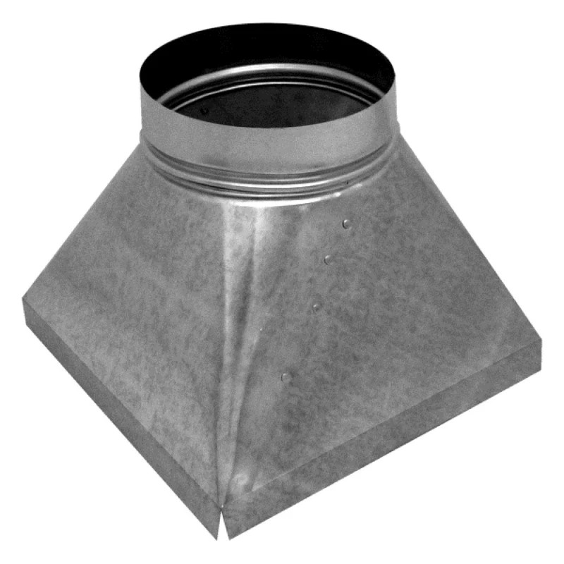 Southwark Metal 73C142016 Rectangular to Round Transition 14x20x16