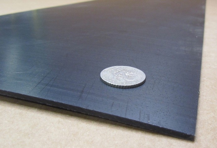 Tivar UHMW PE Black Sheet .125″ (1/8″) Thick x 12″ Wide x 36″ Length